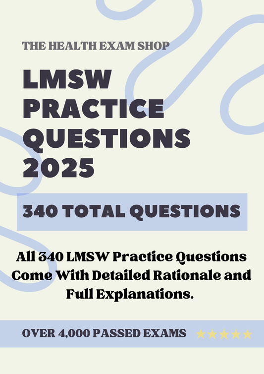 2 Full Mock Exams for the LMSW Exam with Answers & Detailed Explanations