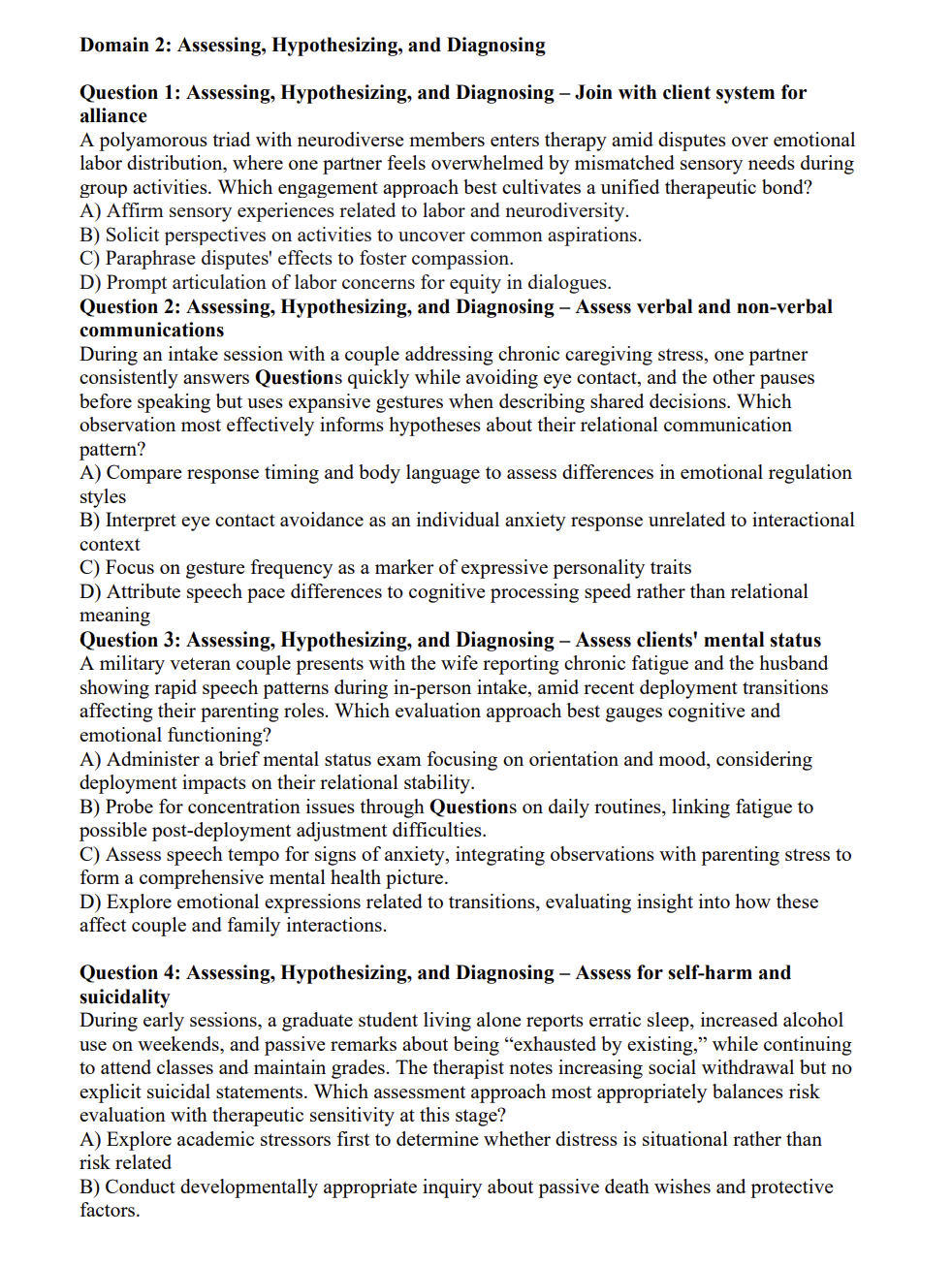 MFT 2026 | 900 Practice Questions with Extended Rationales