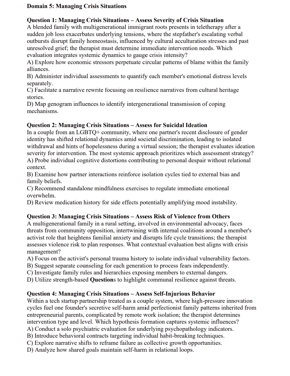 MFT 2026 | 900 Practice Questions with Extended Rationales