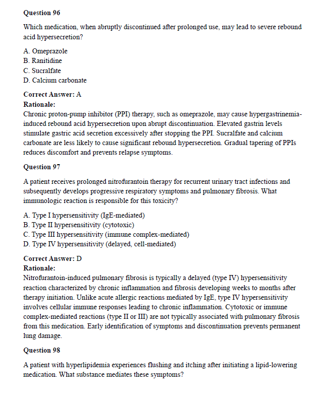 NAPLEX Practice Questions: 109 Pages of Practice Questions