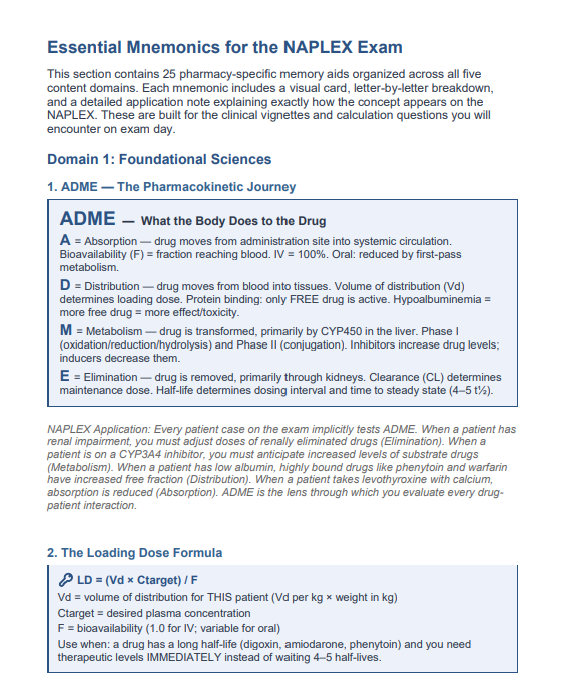 NAPLEX 2026 Complete Study Guide + 260 Practice Questions