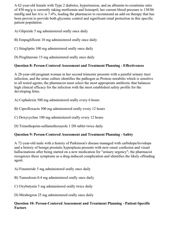 NAPLEX Exam 2026 | 960 Practice Questions with Detailed Explanations