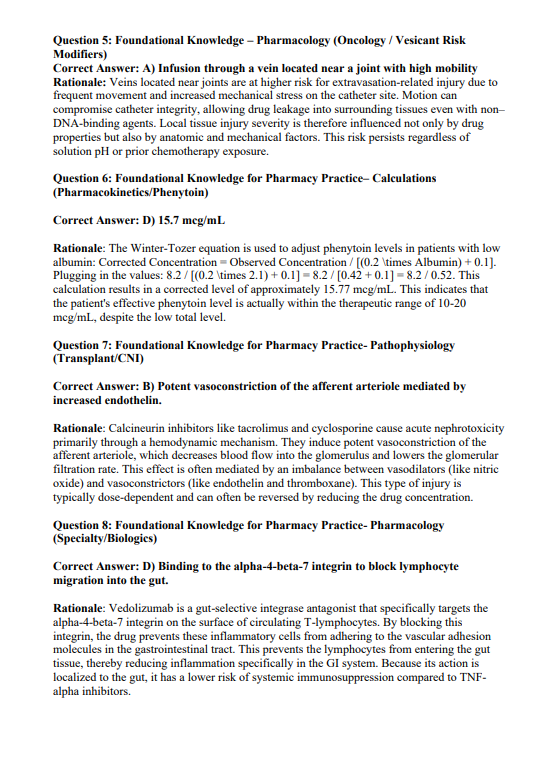 NAPLEX Exam 2026 | 960 Practice Questions with Detailed Explanations