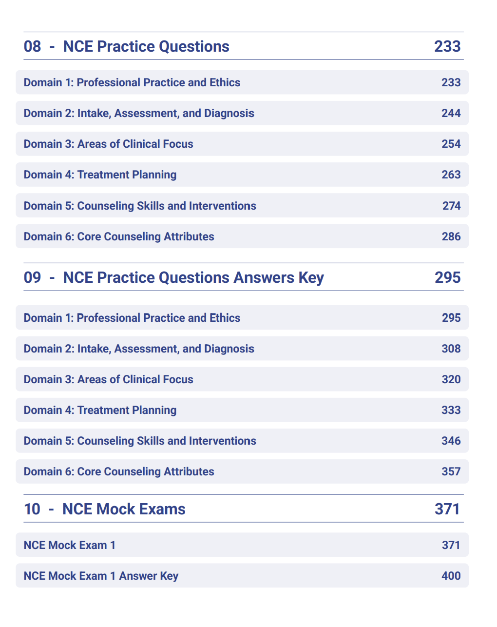 NCE 2025 Study Guide Edition | Includes Detailed Notes, Practice Questions, Cheat Sheet & More