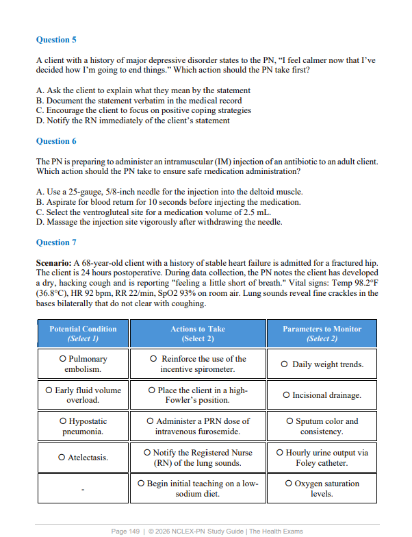 NCLEX-PN 2026 Study Guide | 340 Pages & 4 NGN Mock Exams