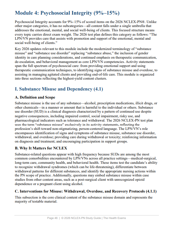NCLEX-PN 2026 Study Guide | 340 Pages & 4 NGN Mock Exams