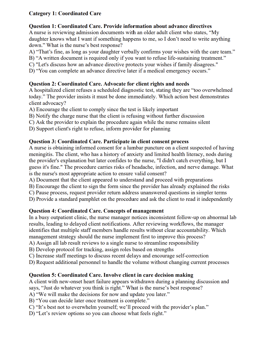 NCLEX-PN 2025/2026 Practice Question Set – 1,100 Questions + Rationales (Digital Download)