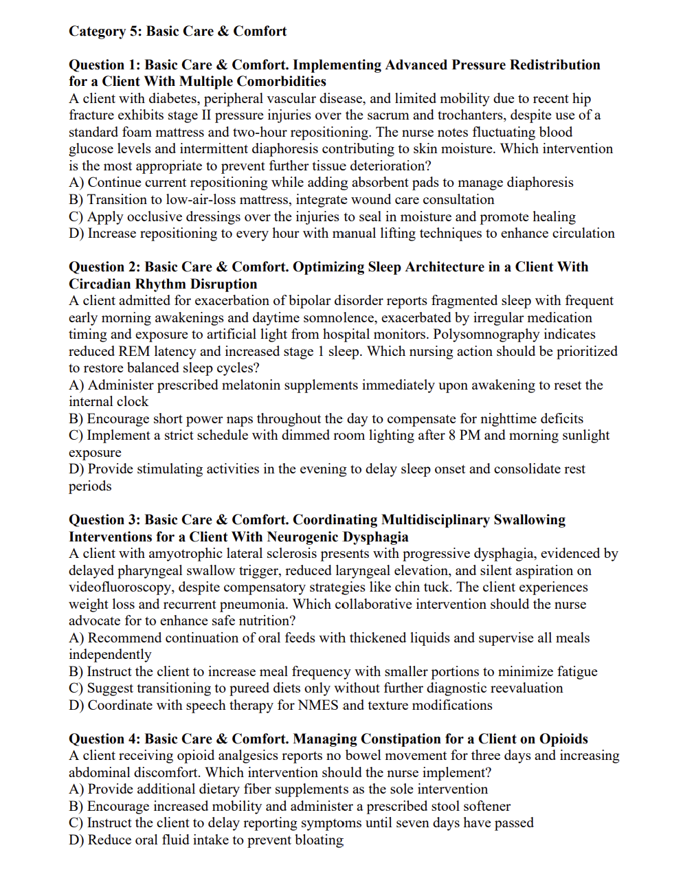 NCLEX-PN 2025/2026 Practice Question Set – 1,100 Questions + Rationales (Digital Download)