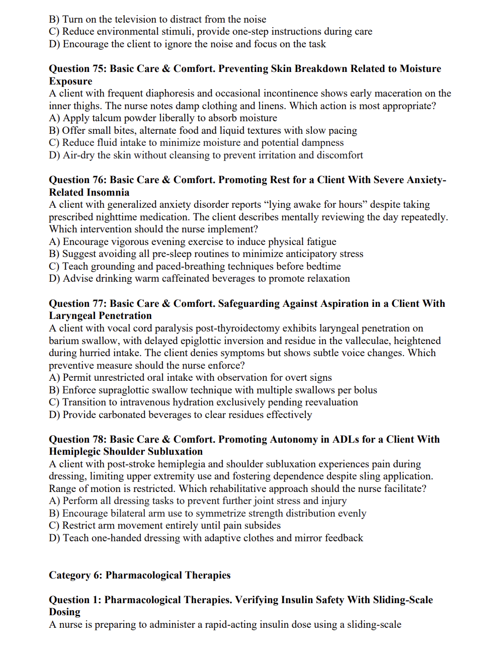 NCLEX-PN 2025/2026 Practice Question Set – 1,100 Questions + Rationales (Digital Download)