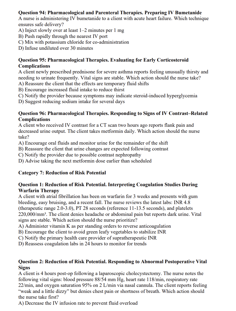 NCLEX-PN 2025/2026 Practice Question Set – 1,100 Questions + Rationales (Digital Download)