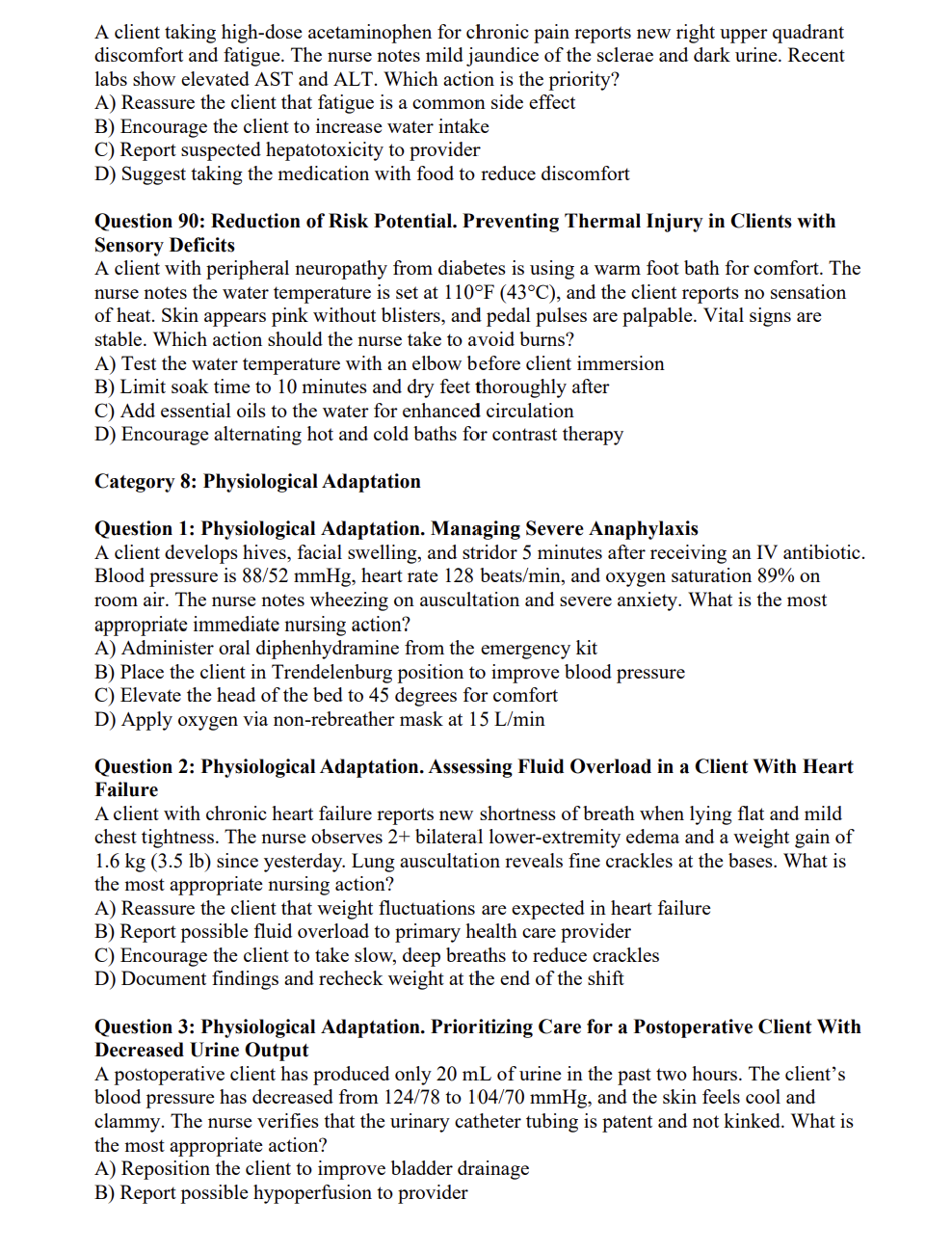 NCLEX-PN 2025/2026 Practice Question Set – 1,100 Questions + Rationales (Digital Download)