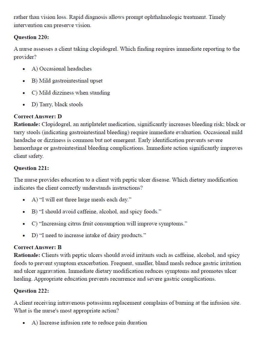 NCLEX-PN Practice Questions: 267 Practice Questions & Rationales