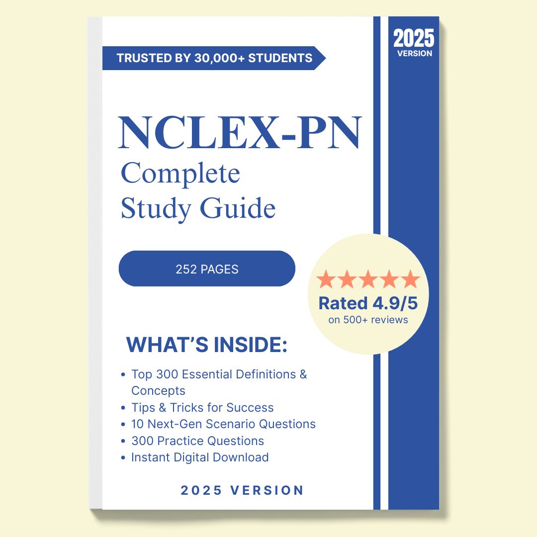 NCLEX-PN Study Pack: 2 Essential Guides & 567 Practice Qs