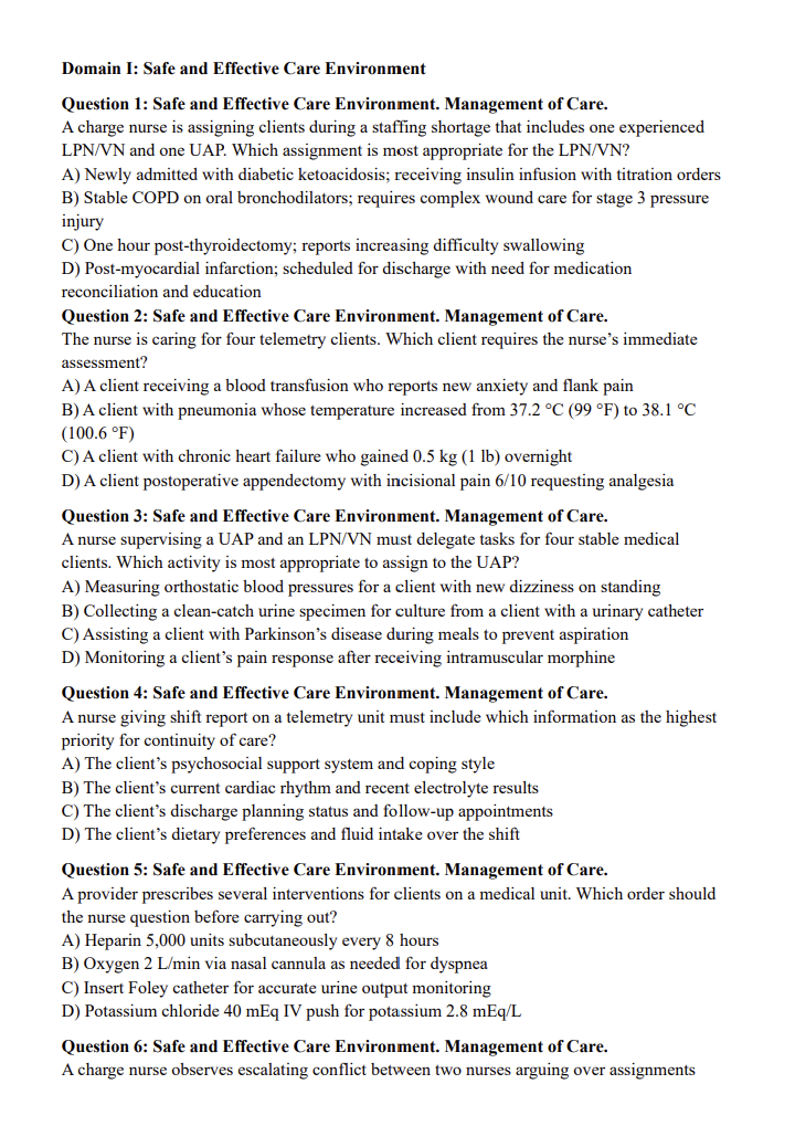 NCLEX-RN 2025 Practice Question Bank – 1,320 Questions + NGN Scenarios (Digital Download)