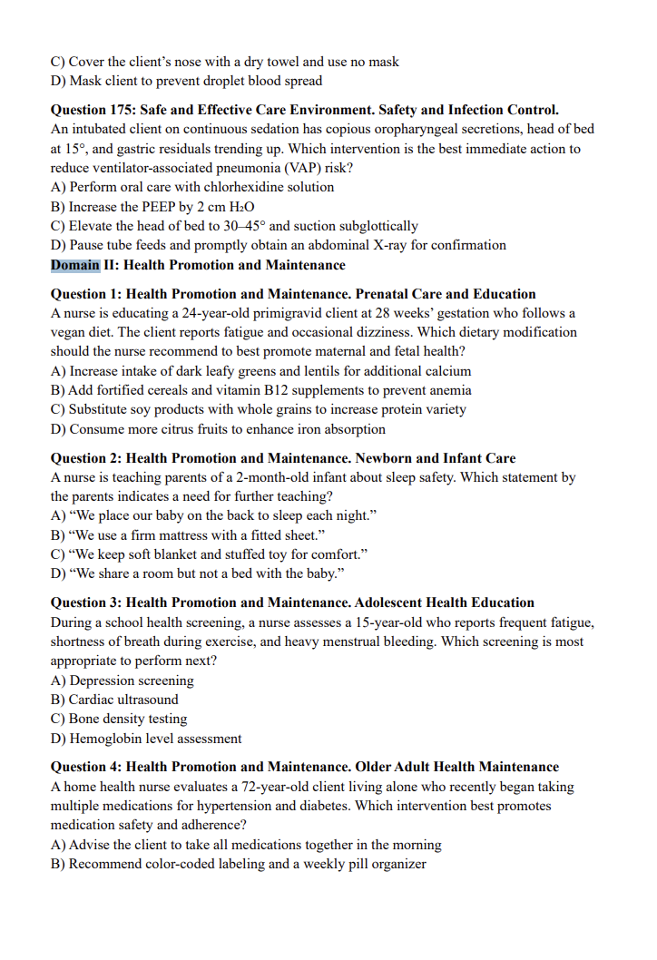 NCLEX-RN 2025 Practice Question Bank – 1,320 Questions + NGN Scenarios (Digital Download)