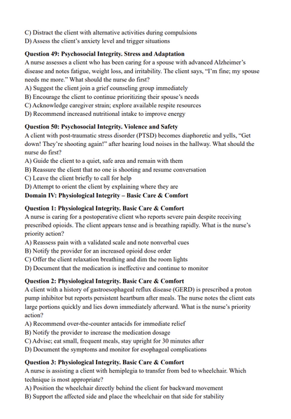 NCLEX-RN 2026 Practice Question Bank – 1,650 Questions + NGN Scenarios (Digital Download)
