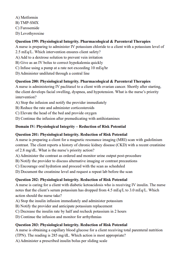 NCLEX-RN 2025 Practice Question Bank – 1,320 Questions + NGN Scenarios (Digital Download)