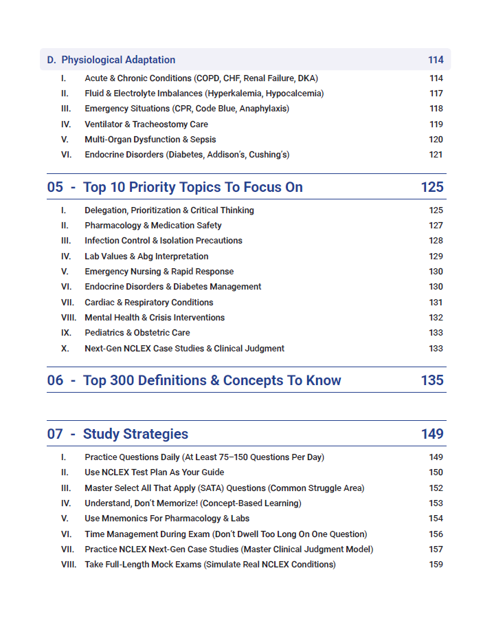 NCLEX-RN Complete Study Guide 2025 – Textbook Edition