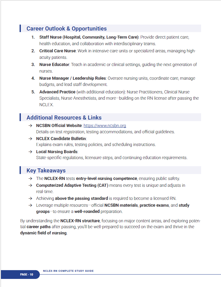 NCLEX-RN Complete Study Guide 2025 – Textbook Edition
