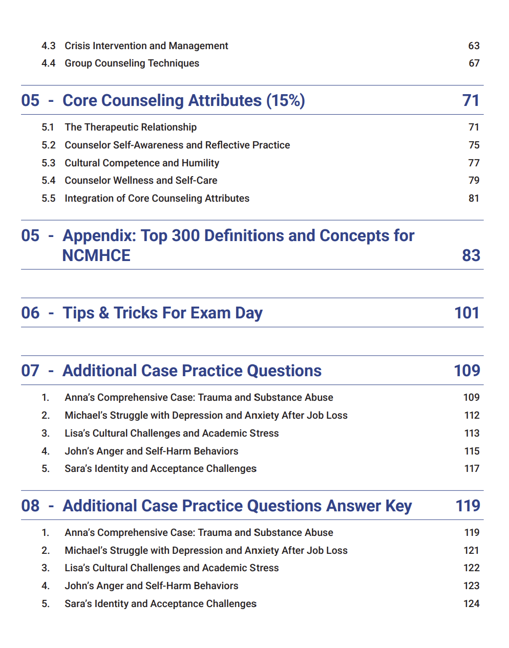 NCMHCE 2025 Study Guide Edition | Includes Detailed Notes, Practice Questions, Cheat Sheet & More