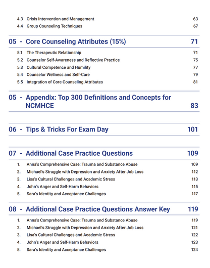 NCMHCE 2026 eBook Study Guide – Textbook Edition (Digital Download)