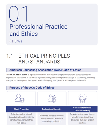 NCMHCE 2026 eBook Study Guide – Textbook Edition (Digital Download)