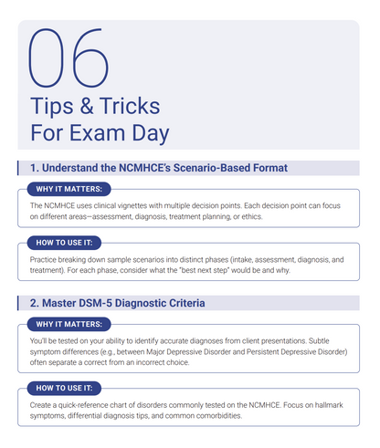 NCMHCE 2026 eBook Study Guide – Textbook Edition (Digital Download)