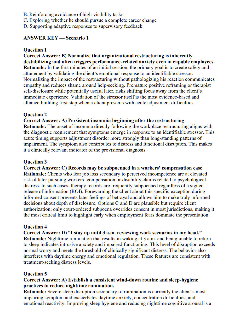 NCMHCE Practice Questions – 1,100 Questions with Detailed Explanations (Digital Download)
