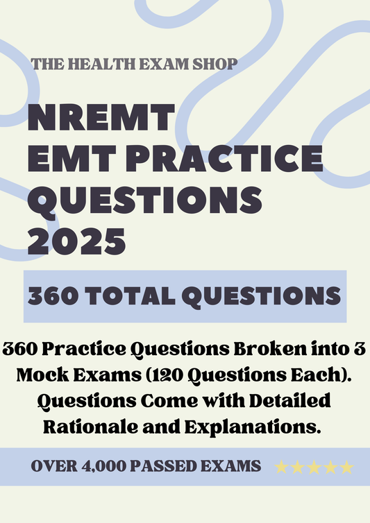 EMT 2025 Exam Prep Bundle: Study Guide & Mock Exams