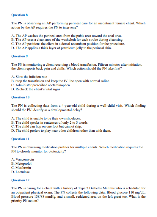 NCLEX-PN 2026 Practice Question Set – 1,430 Questions + Rationales (Digital Download)
