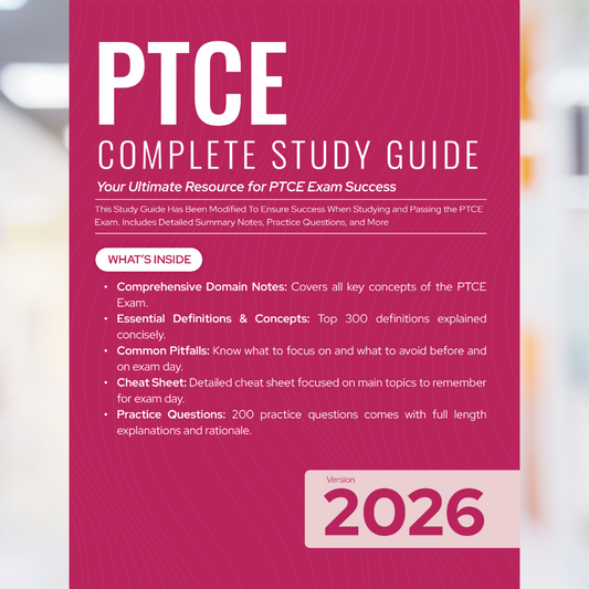 PTCE 2026 Study Guide eBook Edition