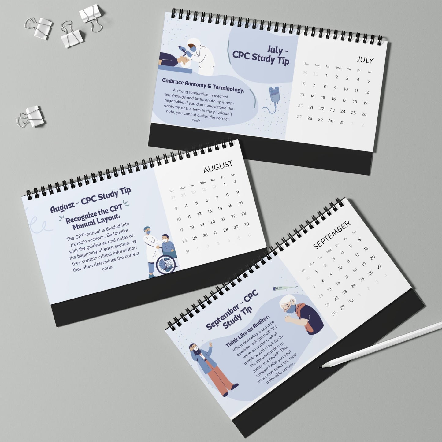 The Ultimate Medical Coder Study Calendar