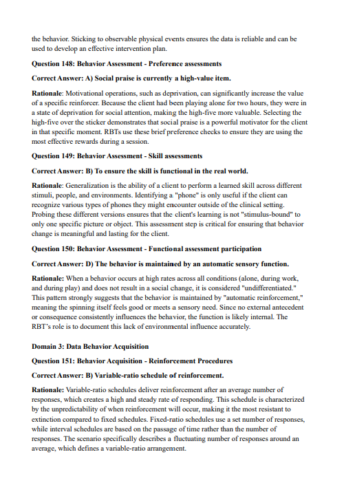RBT Practice Questions – 450 Exam-Aligned Questions with Explanations | Digital Download