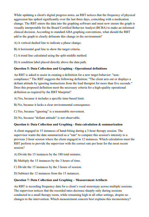 RBT Practice Questions – 450 Exam-Aligned Questions with Explanations | Digital Download