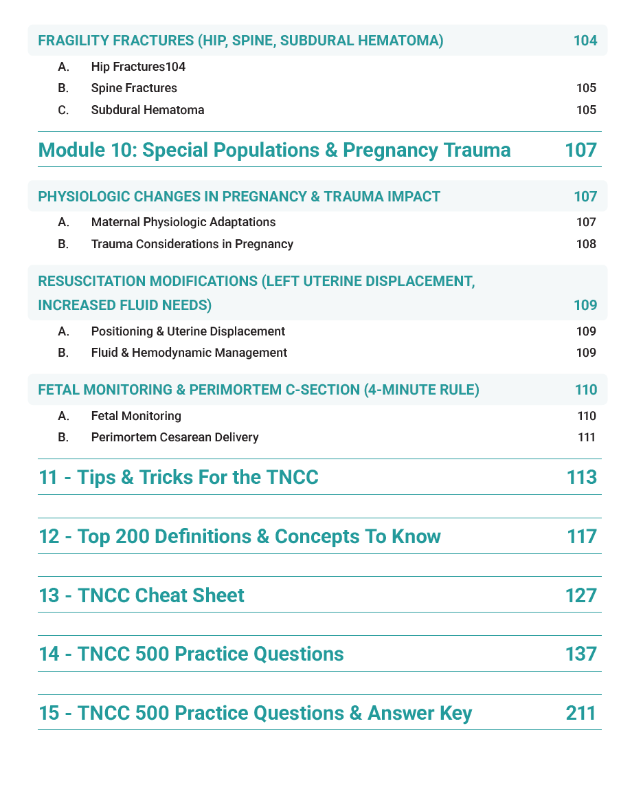 TNCC 2025 Complete Study Guide