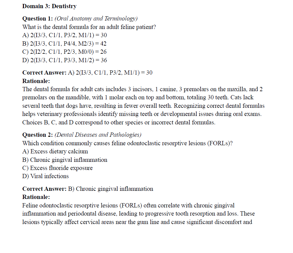 VTNE Practice Test Questions – 360 Questions Across 9 Domains with Extended Rationales