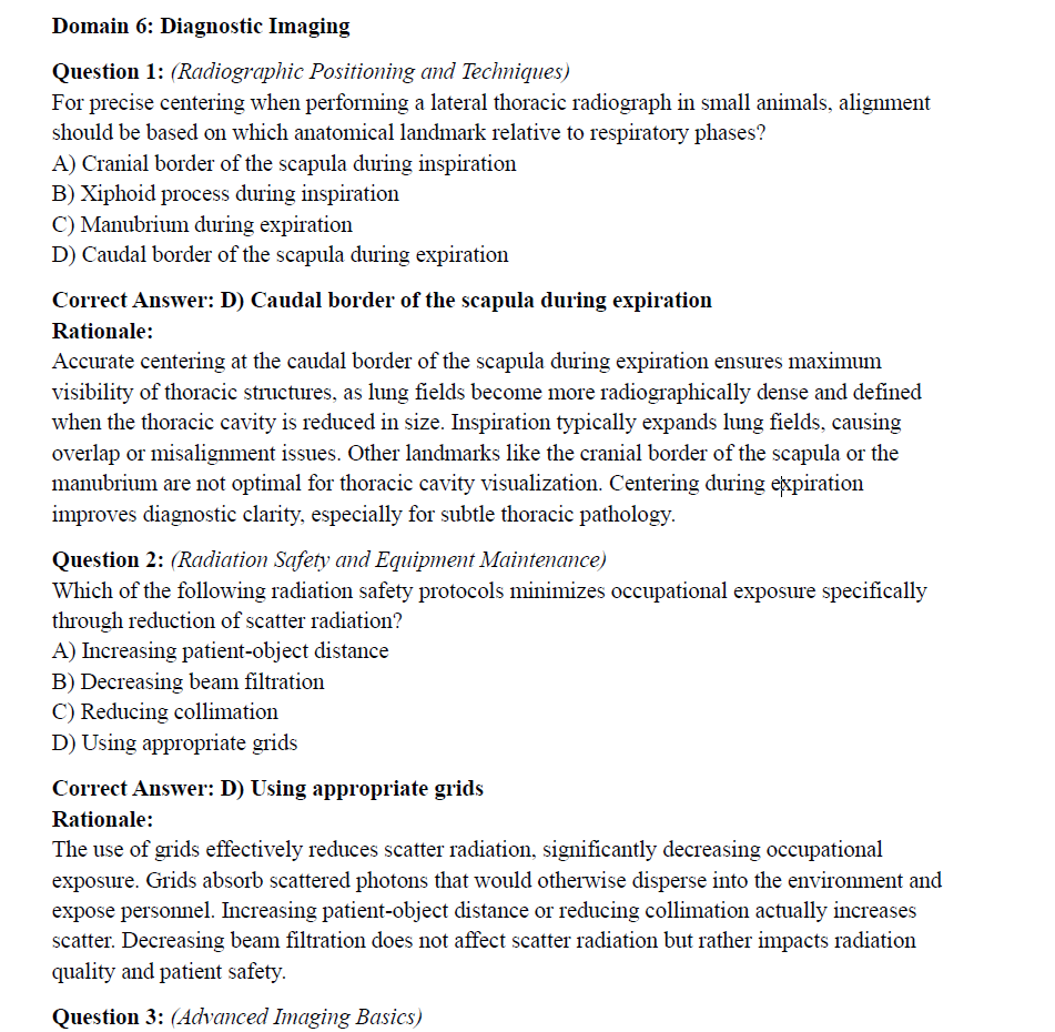 VTNE Practice Test Questions – 360 Questions Across 9 Domains with Extended Rationales