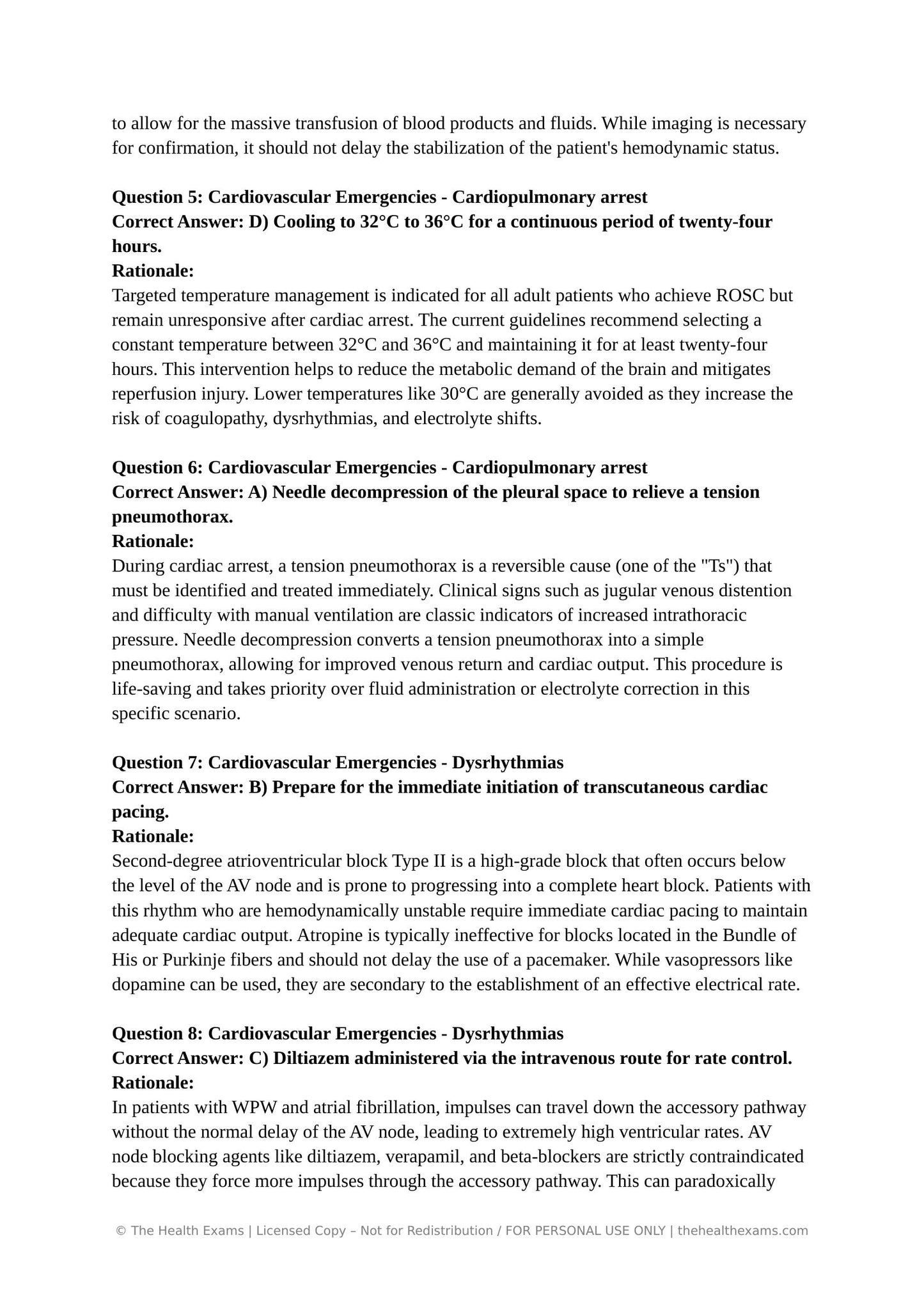 475 Questions for the Certified Emergency Nurse (CEN) 2026 Exam with Answers & Explanations