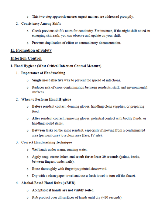 CNA Exam Ultimate Study Guide Includes: Detailed Notes, Definitions, Mock Exams & More