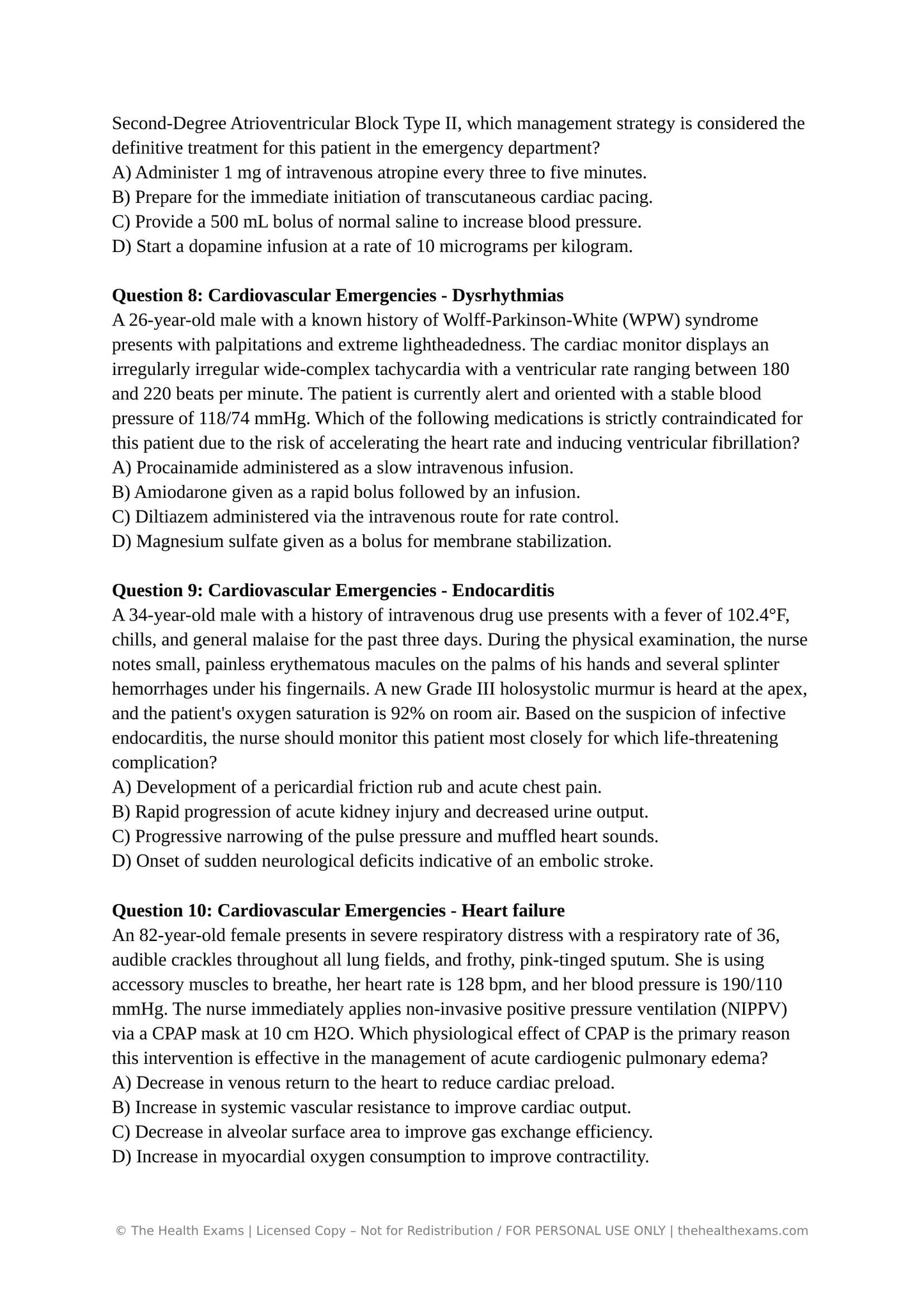 475 Questions for the Certified Emergency Nurse (CEN) 2026 Exam with Answers & Explanations